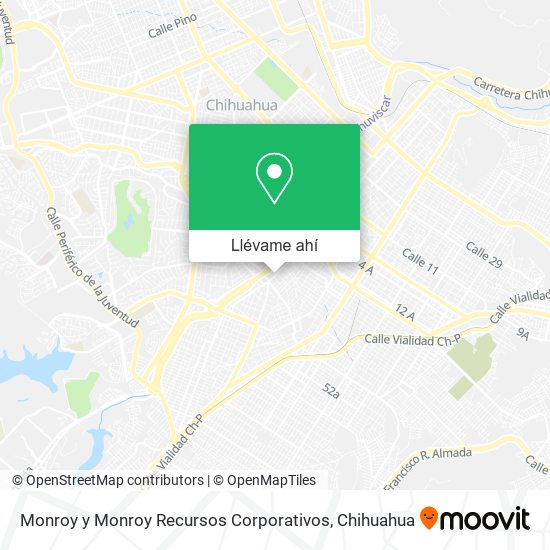 Mapa de Monroy y Monroy Recursos Corporativos