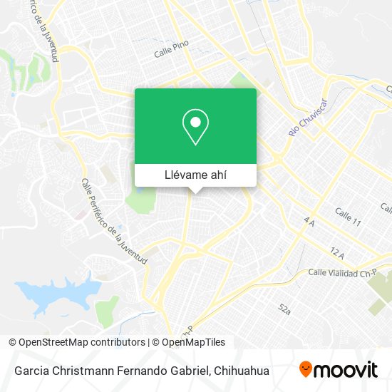Mapa de Garcia Christmann Fernando Gabriel