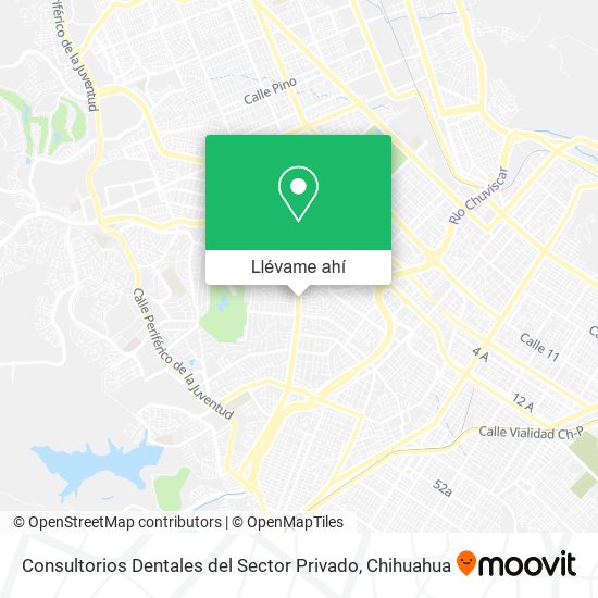 Mapa de Consultorios Dentales del Sector Privado