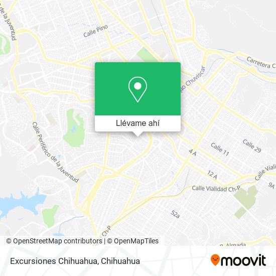 Mapa de Excursiones Chihuahua