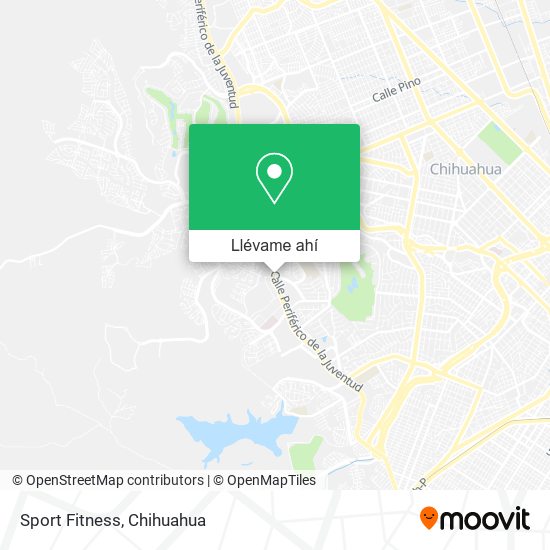 Mapa de Sport Fitness