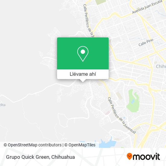 Mapa de Grupo Quick Green