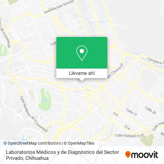 Mapa de Laboratorios Médicos y de Diagnóstico del Sector Privado