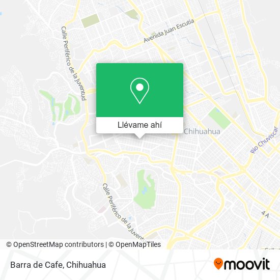 Mapa de Barra de Cafe
