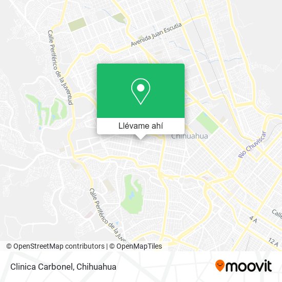 Mapa de Clinica Carbonel