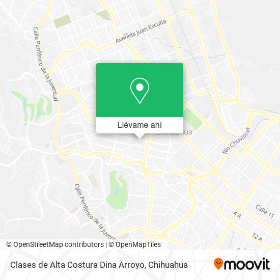 Mapa de Clases de Alta Costura Dina Arroyo