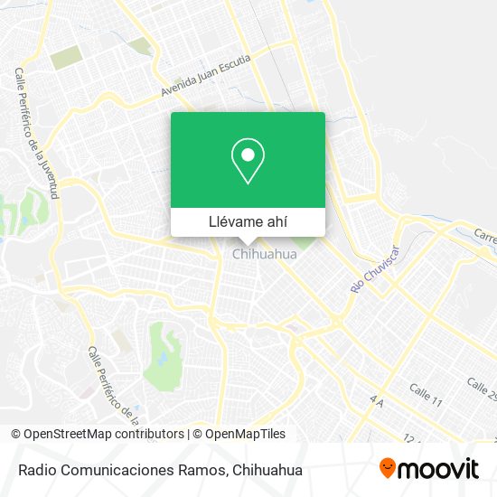 Mapa de Radio Comunicaciones Ramos