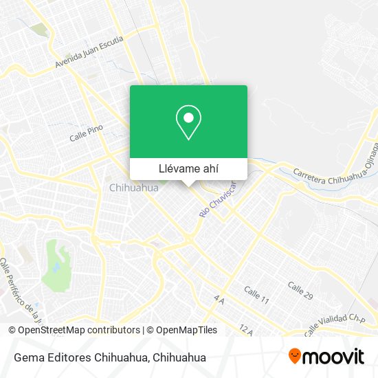Mapa de Gema Editores Chihuahua