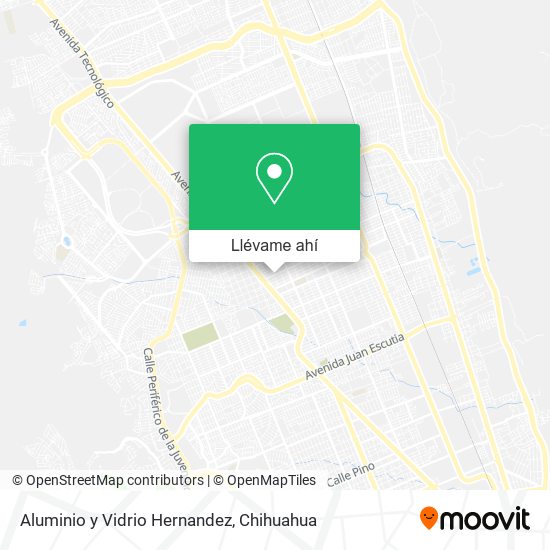 Mapa de Aluminio y Vidrio Hernandez