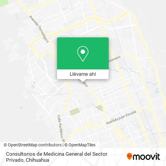 Mapa de Consultorios de Medicina General del Sector Privado