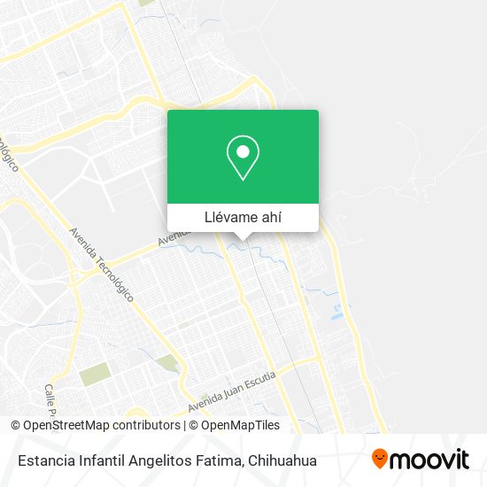 Mapa de Estancia Infantil Angelitos Fatima