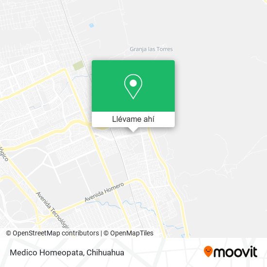 Mapa de Medico Homeopata