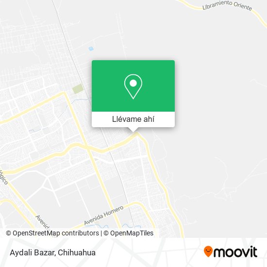 Mapa de Aydali Bazar
