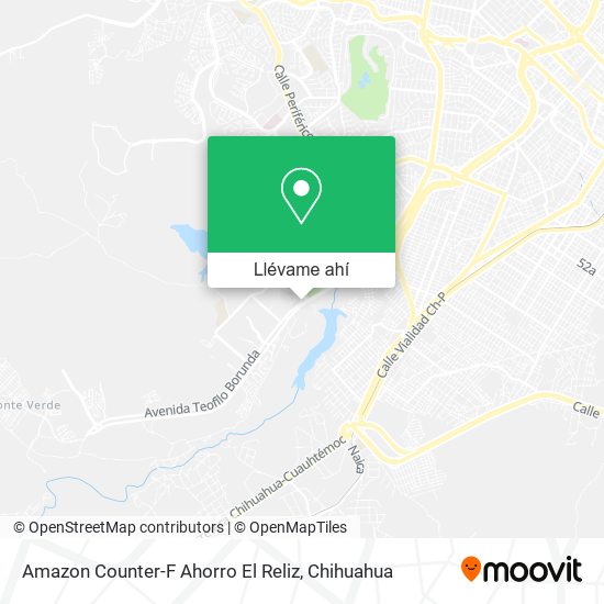 Mapa de Amazon Counter-F Ahorro El Reliz