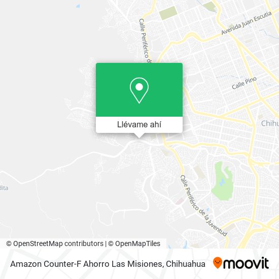 Mapa de Amazon Counter-F Ahorro Las Misiones