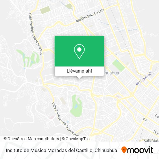 Mapa de Insituto de Música Moradas del Castillo