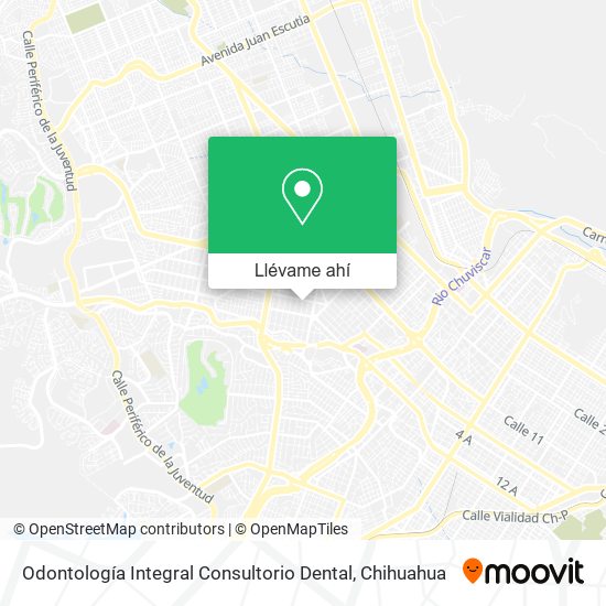 Mapa de Odontología Integral Consultorio Dental