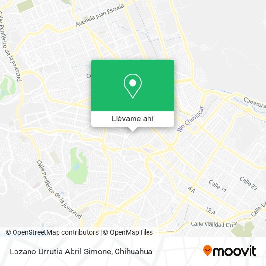Mapa de Lozano Urrutia Abril Simone