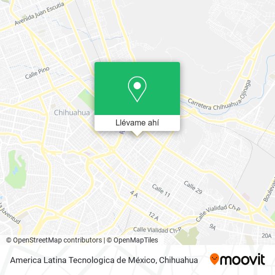 Mapa de America Latina Tecnologica de México