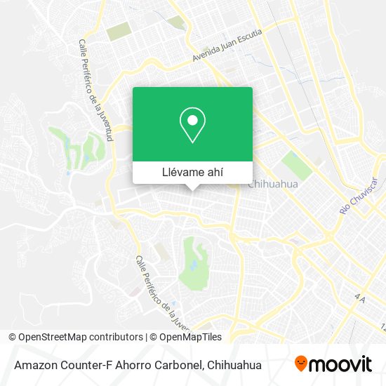 Mapa de Amazon Counter-F Ahorro Carbonel