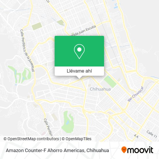 Mapa de Amazon Counter-F Ahorro Americas