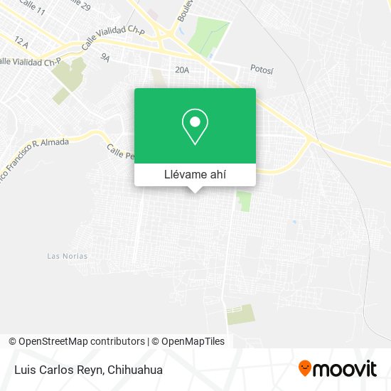 Mapa de Luis Carlos Reyn