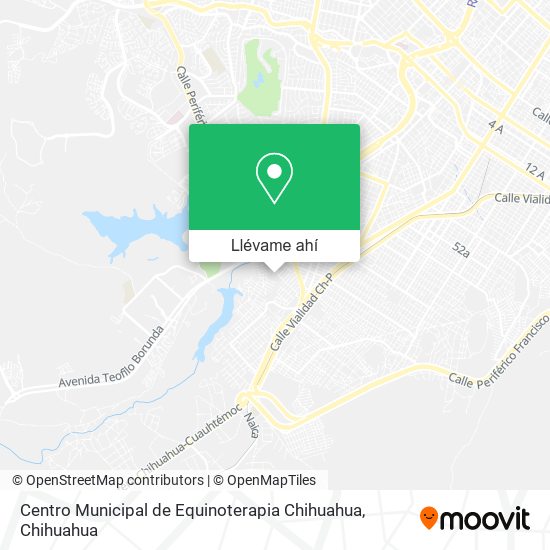 Mapa de Centro Municipal de Equinoterapia Chihuahua