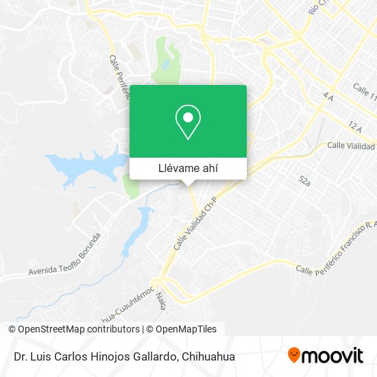 Mapa de Dr. Luis Carlos Hinojos Gallardo