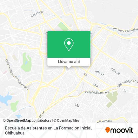 Mapa de Escuela de Asistentes en La Formación Inicial