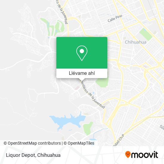 Mapa de Liquor Depot