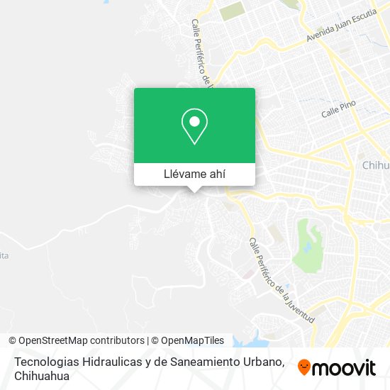 Mapa de Tecnologias Hidraulicas y de Saneamiento Urbano