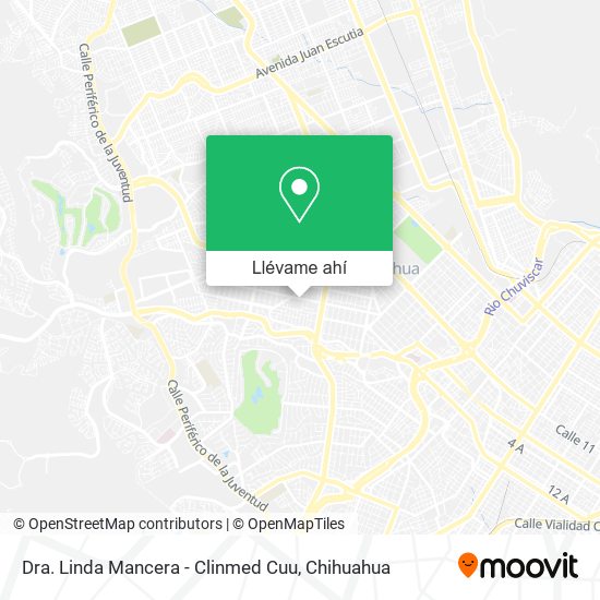 Mapa de Dra. Linda Mancera - Clinmed Cuu