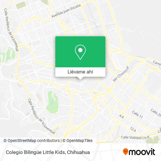 Mapa de Colegio Bilingüe Little Kids