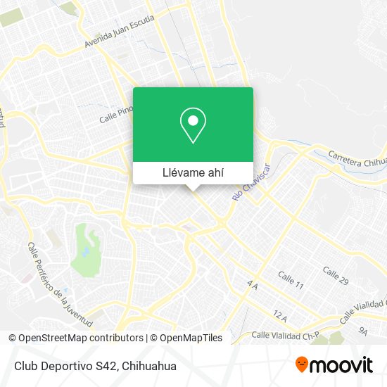 Mapa de Club Deportivo S42