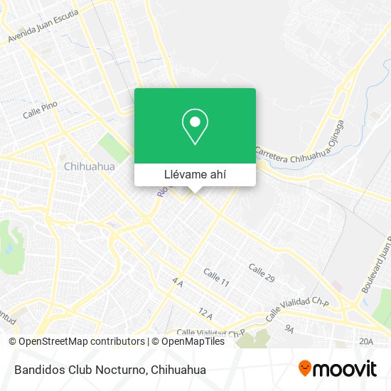 Mapa de Bandidos Club Nocturno