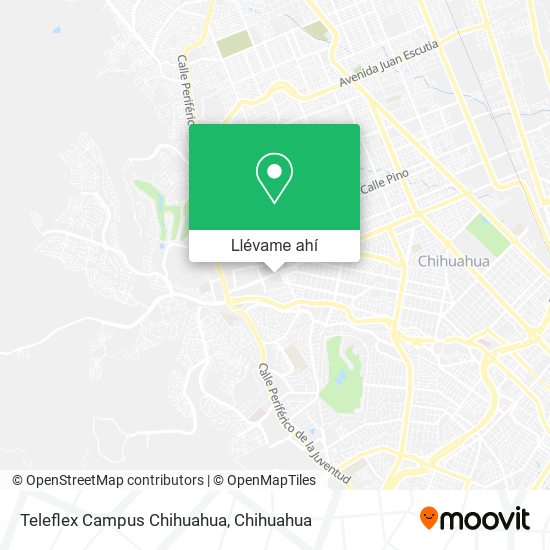 Mapa de Teleflex Campus Chihuahua