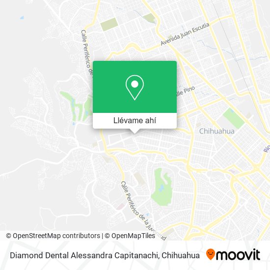 Mapa de Diamond Dental Alessandra Capitanachi