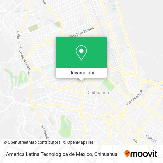 Mapa de America Latina Tecnologica de México