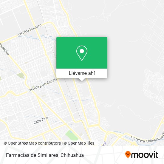 Mapa de Farmacias de Similares