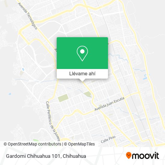 Mapa de Gardomi Chihuahua 101