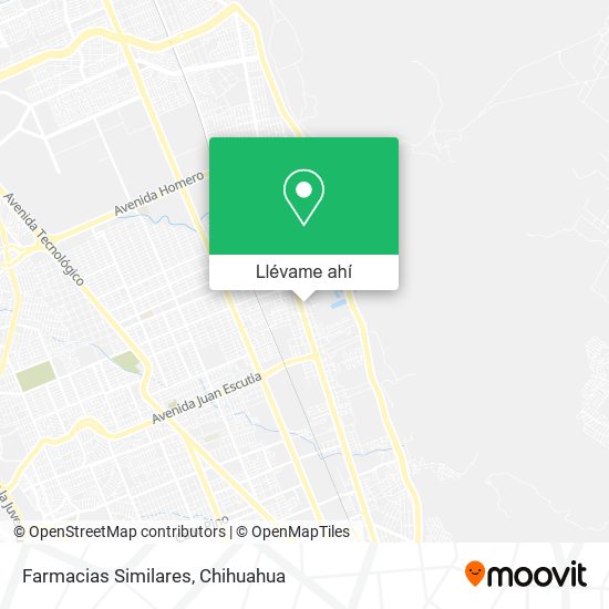 Mapa de Farmacias Similares