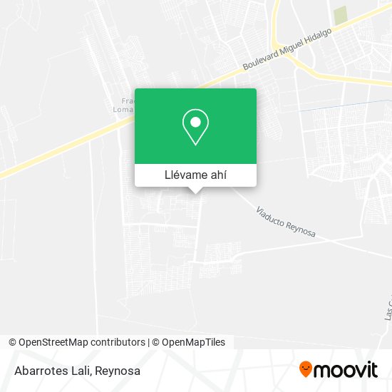 Mapa de Abarrotes Lali