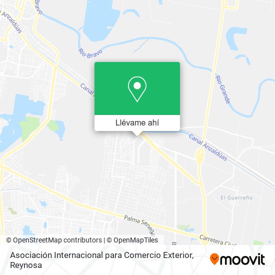 Mapa de Asociación Internacional para Comercio Exterior