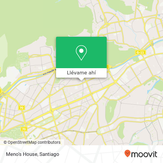 Mapa de Meno's House