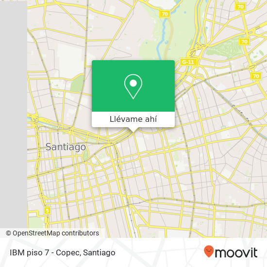Mapa de IBM piso 7 - Copec