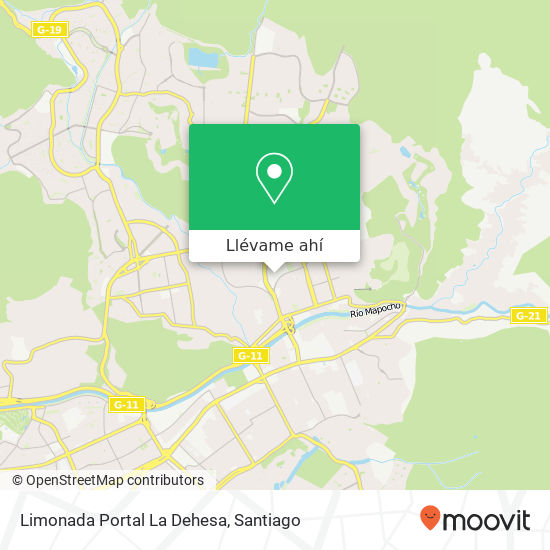 Mapa de Limonada Portal La Dehesa