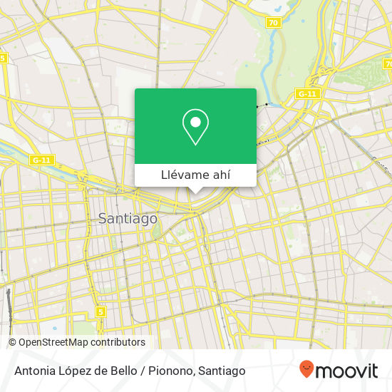 Mapa de Antonia López de Bello / Pionono