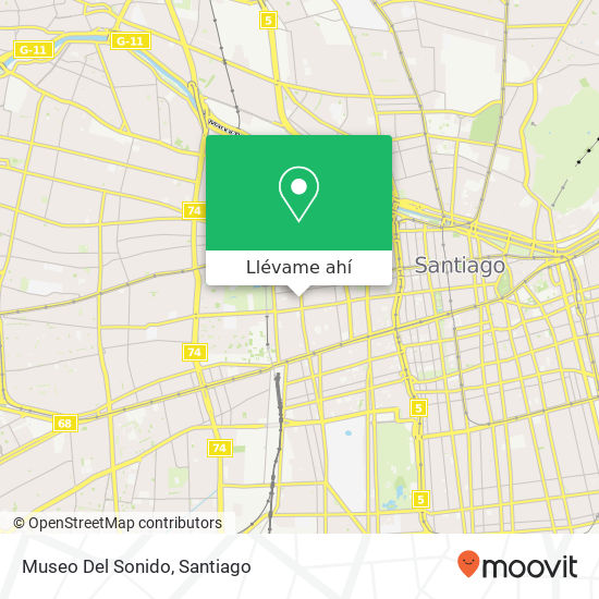 Mapa de Museo Del Sonido