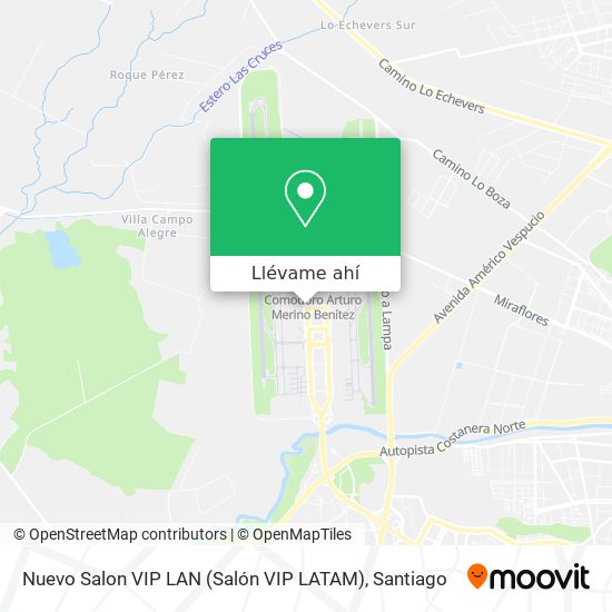 Mapa de Nuevo Salon VIP LAN (Salón VIP LATAM)