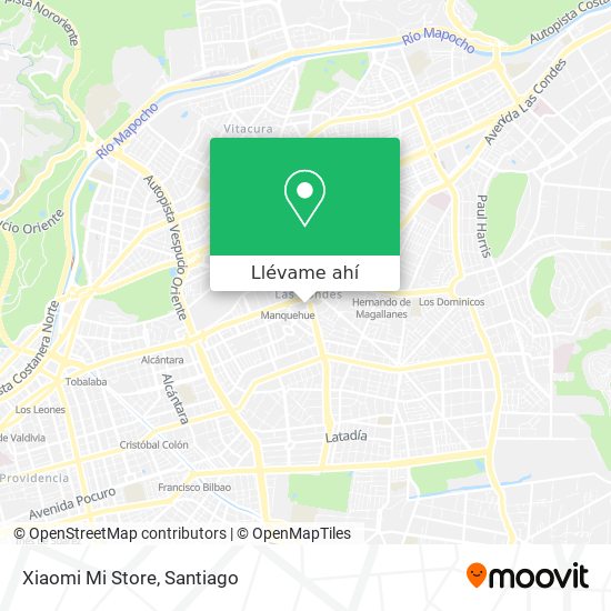 Mapa de Xiaomi Mi Store